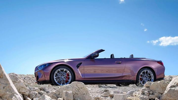 BMW 4er Cabrio M Automobile seitlich